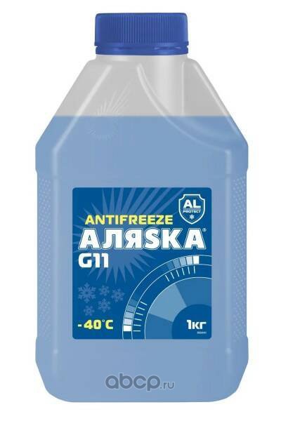 Жидкость охлаждающая  Аляска -40 blue 1л